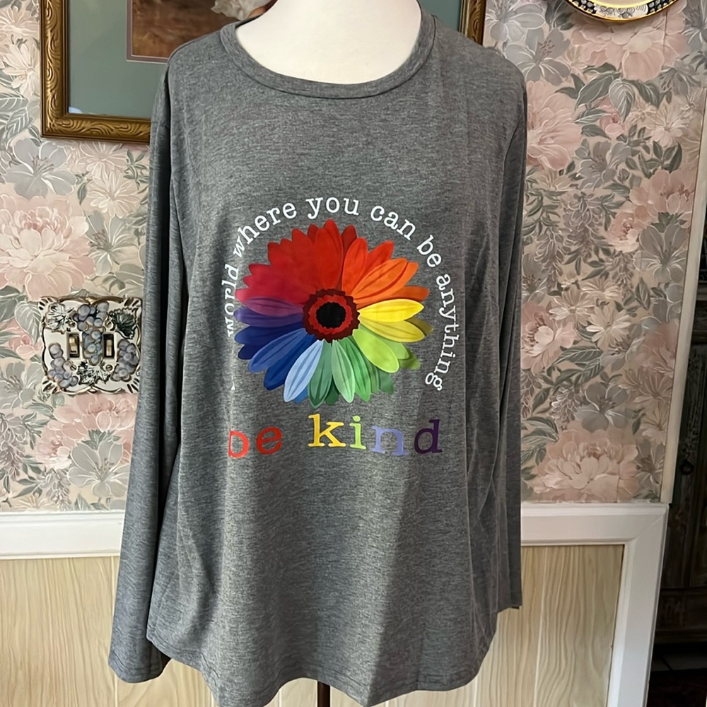 2X Zolucky Women's BE KIND Long Sleeve